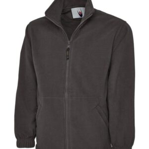 Classic Full Zip Micro Fleece Jacket UC604-ST Charcoal